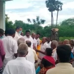 Mr Karti P Chidambaram, MP, Sivaganga, met with the public at Visalayankottai Panchayat of Sivaganga district on 16.10.2021 and heard about their grievances