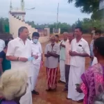 Mr Karti P Chidambaram, MP, Sivaganga, met with the public from Paadathanpatti village in Poyyavayal panchayat of Sivaganga district on 16.10.2021 and listened to their grievances.