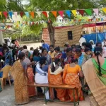 Medical Camp for Women jointly organised by MP Sivaganga and the Health Department from Pudukottai District in Ponnamaravathy