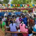 Medical Camp for Women jointly organised by MP Sivaganga and the Health Department from Pudukottai District in Ponnamaravathy