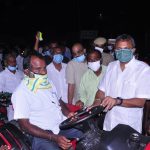 At Sivaganga 29.04.2020 Spray Disinfectant given