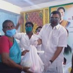 On behalf of Ramanathapuram Town congress committee, Mr. Karti Chidambaram distributed essential items to the general public of Ramanathapuram Town on 13.5.2020.