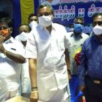 Sivaganga MP, Mr Karti Chidambaram, on 27.07.2020, Monday, donated HT LED light at the new bus stand in Manamadurai Panchayat for the public usage of that area.  The light has been donated from the MP Constituency Development Fund.