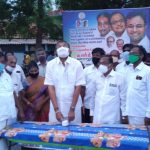 Sivaganga MP, Mr Karti Chidambaram, on 28.07.2020, Tuesday, donated HT LED light in Adhi Dravidar Colony of Kottayur Panchayat of Sivagangai District for the public usage of that area.  The light has been donated from the MP Constituency Development Fund. 