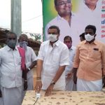 Sivaganga MP, Mr Karti Chidambaram, on 28.07.2020, Tuesday, donated HT LED light in Mitravayal Panchayat of Saakottai Panchayat Union of Sivagangai District for the public usage of that area.  The light has been donated from the MP Constituency Development Fund.  