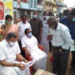 Mr Karti P Chidambaram, MP, Sivaganga, met with the public of Sivaganga Town on 28.10.2020 and heard to their grievances and received petitions from them. 