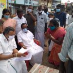 Mr Karti P Chidambaram, MP, Sivaganga, met with the public of Sivaganga Town on 28.10.2020 and heard to their grievances and received petitions from them. 