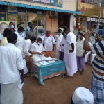 Mr Karti P Chidambaram, MP, Sivaganga,  during his meeting with the public of Ilayankudi to hear their grievances on 29.10.2020. 