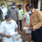 Mr Karti P Chidambaram, MP, Sivaganga,  during his meeting with the public of Ilayankudi to hear their grievances on 29.10.2020. 