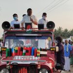 while campaigning for the Congress MLA Candidate from Karaikudi Assembly, Thiru Mangudi at Kalavangudi in Kannangudi Union on 03.04 (2)