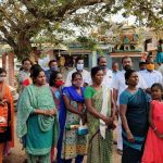 Mr Karti P Chidambaram, MP, Sivaganga, while campaigning for the Congress MLA Candidate from Karaikudi Assembly, Thiru Mangudi, in Anna Salai region in Devakottai on 04.04.2021 1