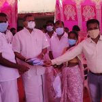 Mr Karti P Chidambaram, MP, Sivaganga, along with Karaikudi MLA, Mr Mangudi, visited the COVID Vaccination camp being organised at Peraiyur village in Thirumayam on 28.05.2021 and also distributed medical accessories to that centre.