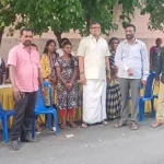 Mr Karti P Chidambaram, Member of Parliament, visited the INC office created near the election booth center at CV Raman Nagar for the INC Candidate Mr S Anand Kumar on 11.03.2023 