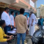 Mr Karti P Chidambaram, Member of Parliament, visited the INC office created near the election booth center at Sarvagnan Nagar for the INC Candidate Mr KJ George on 10.05.2023