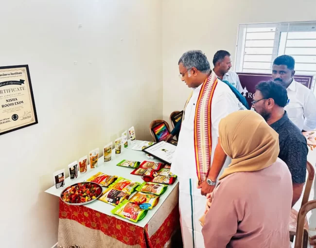 Inaugurated Roohi Foods shop in Pudukottai