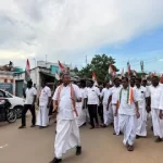 participated in "National Awareness Walk" conducted by @INC India and @INC Tamil Nadu in Alangudi